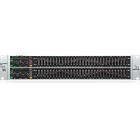 Behringer ULTRAGRAPH PRO FBQ3102HD High-Definition Dual Channel 31-Band Stereo Graphic Equalizer with FBQ Feedback Detection System