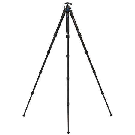 Benro Travel Flat Aluminum Series 2 Tripod Kit with IN1 Head, 5 Section