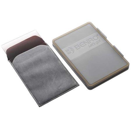 Benro Master GND8 (0.9) 4" 100x150mm Reverse-Edged Graduated ND Filter, 3 Stop