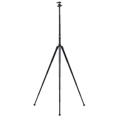 MeFOTO GlobeTrotter Air Travel Tripod/Selfie Stick, Black
