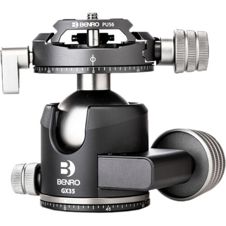 Benro GX35 Three Series Arca-Swiss Style Low Profile AL Ballhead