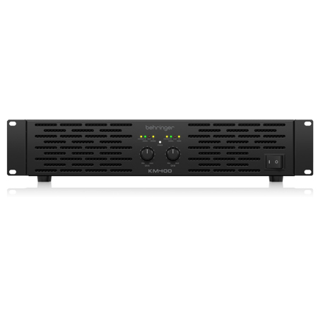 Behringer KM400 Professional 400W Stereo Power Amplifier with ATR Technology