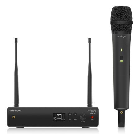 Behringer XTM1-35 UHF Wireless System with Handheld Microphone and Single-Channel Receiver