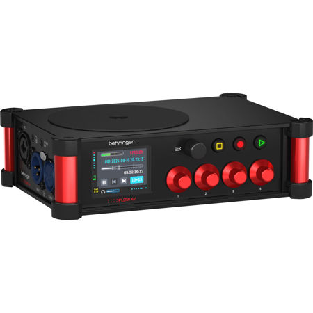 Behringer FLOW 4V Digital Audio Mixer and Field Recorder with Wireless Remote Control