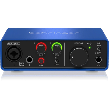 Behringer DICE 1U2 Audiophile USB/Audio Interface