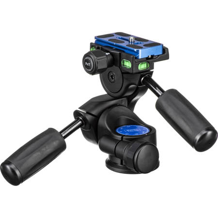 Benro HD1A 3-Way Arca Tripod Head, Holds 11 Lbs