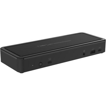 Belkin 65W 14-Port USB-C Docking Station, TAA Compliant, Black