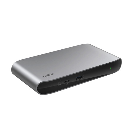 Belkin Connect 5-In-1 Thunderbolt 4 Core Hub, Silver