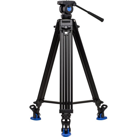 Benro KH26NL Video Tripod Kit, 33.9 to 72" Height Range