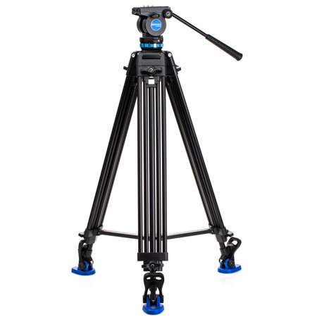 Benro KH26P Aluminum Video Tripod with Head, 72" Maximum Height