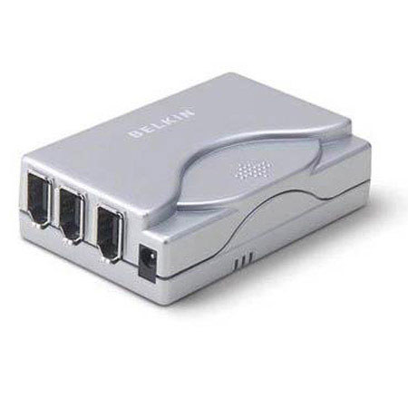 Belkin 6 Port Firewire Hub Supports 6 Pin, Upto 400Mbps