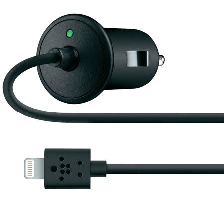 Belkin Car Charger with Lightning Connector for iPhone 5 (2.1 Amp)