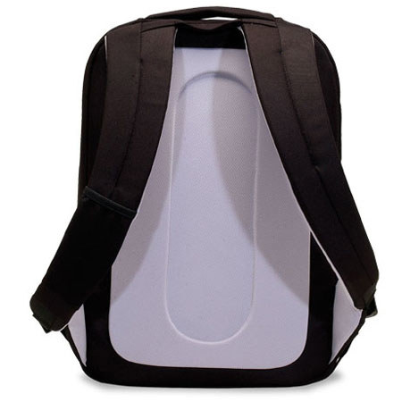 Belkin Slim Notebook Polyester Backpack, Black/Light Gray