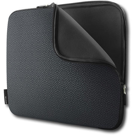 Belkin F8N091-BGP 15.4in Helix Sleeve, Black/Graphite