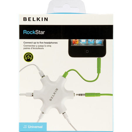 Belkin RockStar Headphone Splitter Adapter