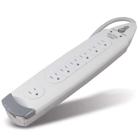Belkin 7 Outlet SurgeMaster, Home Series Surge Protector with 12' Cord