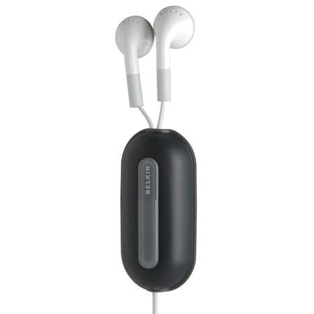 Belkin iPod Earbud Management Clip, Black