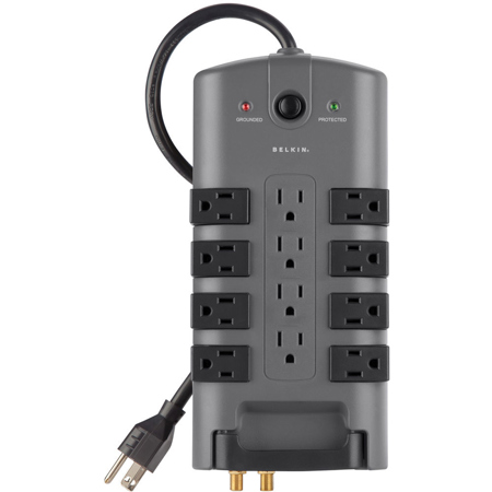 Belkin PivotPlug 12-Outlet Surge Protector with 8' Power Cord
