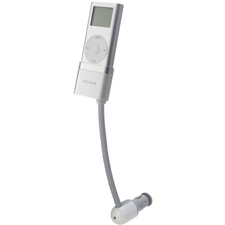 Belkin Tunebase for iPod Mini, White/Silver
