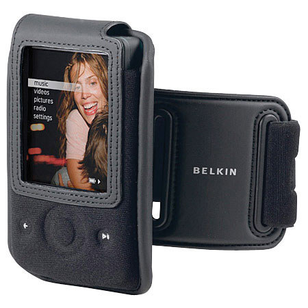 Belkin Neoprene Sports Armband Case for the Microsoft Zune Digital Media Player.