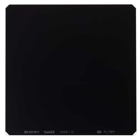 Benro Master ND64 (1.8) 3" 75x75mm Neutral Density Square Filter, 6 Stop