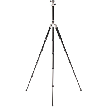 Benro MeFOTO GlobeTrotter 5-Section Aluminum Tripod with Q2 Ball Head, Titanium