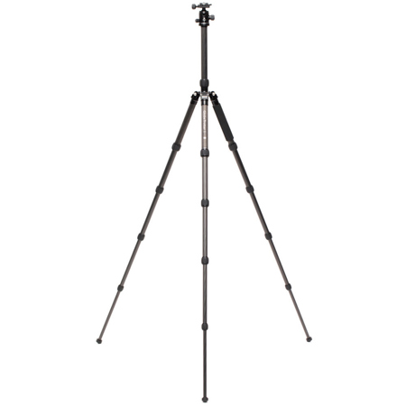 Benro MeFOTO GlobeTrotter 5-Section Carbon Fiber Tripod with Q2 Ball Head, Black