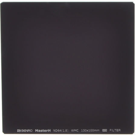 Benro 100x100mm Master Hardened Glass 1.8 ND Filter, 6 Stop