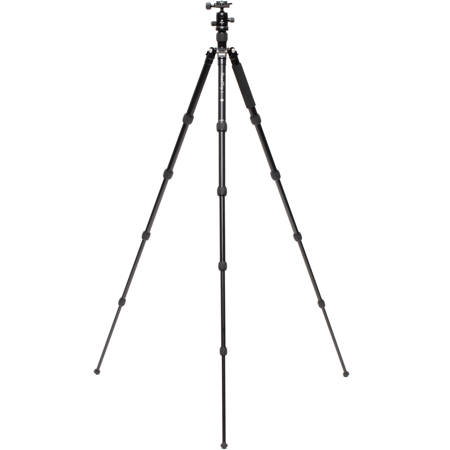 Benro MeFOTO RoadTrip 5-Section Aluminum Tripod with Q1 Ball Head, Black