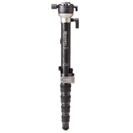 Benro MSDPL46C SupaDupa 6-Section Carbon Fiber Monopod with Leveling Pan Head