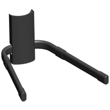 Bentley Mounts Wall Bracket for VCR, DVD Player, Black Finish