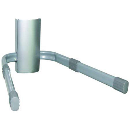 Bentley Wall Bracket for VCR, DVD Player, Silver Finish