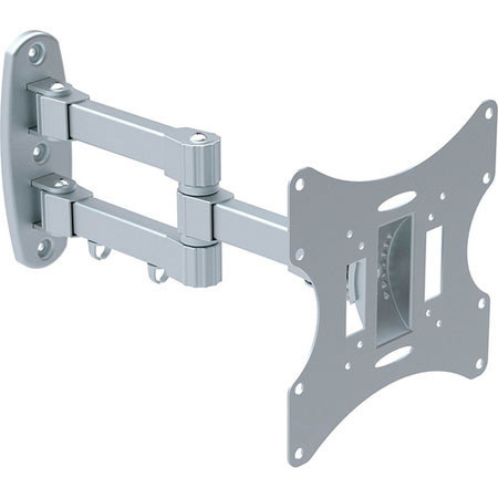 Bentley Mounts Full-Motion Articulating Arm LCD TV Wall Mount, Silver