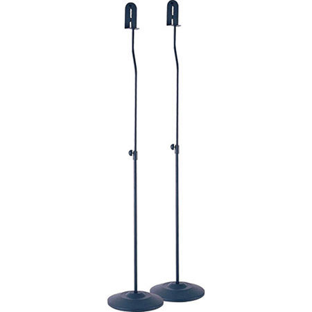 Bentley Mounts Speaker Stand, Pair, Black