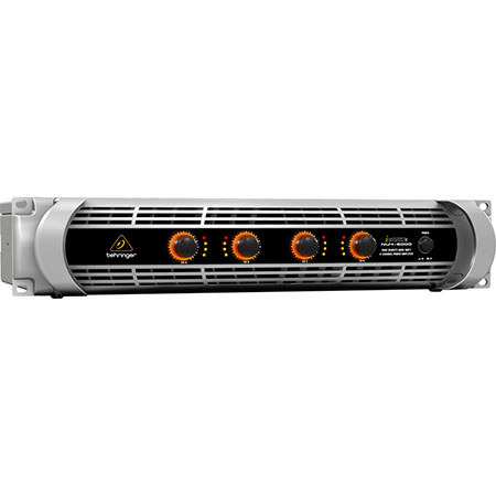 Behringer iNuke NU4-6000 High-Density 4-Channel Power Amplifier, 6000 Watt