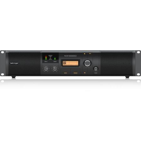 Behringer NX1000D 2-Ch 1000W Class-D Amplifier with DSP & Impedance Compensation