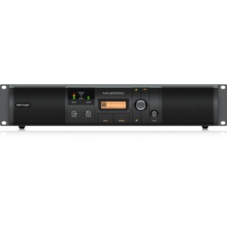 Behringer NX3000D 3000W Ultra-Lightweight Class-D Power Amplifier W/DSP