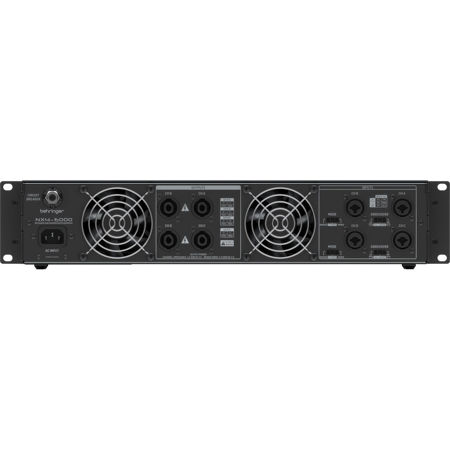 Behringer NX4-6000 Ultra Lightweight 6000W 4-Channel Class D Power