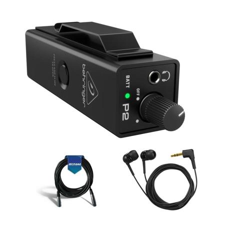 Behringer Powerplay P2 UC Personal In-Ear Monitor Amplifier With Ear Buds/Cable