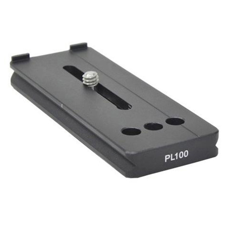 Benro PL-100 Quick Release Plate for Arca-Swiss Type Quick Release Clamps, 37x100mm