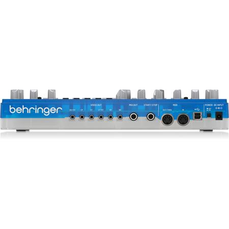 Behringer RD-6-BB Analog Drum Machine with 8 Drum Sounds