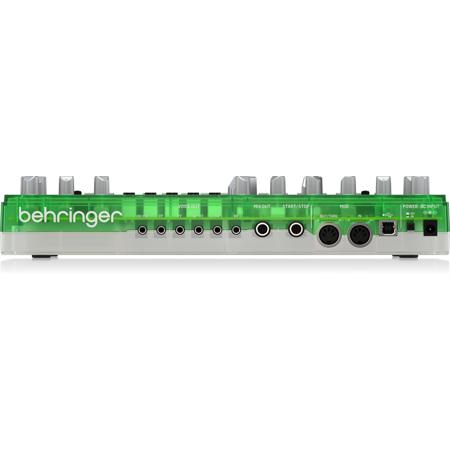 Behringer RD-6-LM Analog Drum Machine with 8 Drum Sounds, Green
