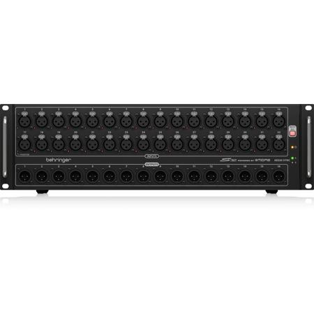 Behringer S32 I/O Box with 32x Remote-Controllable Midas Preamps