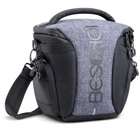 Beschoi Portable Messenger Bag for Camera and Two Lens, Medium