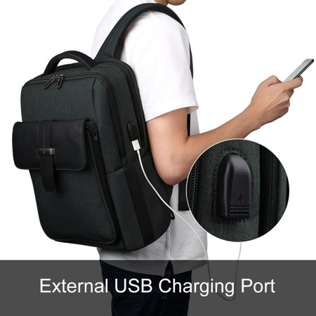 bp faux leather backpack Street level BP faux leather backpack