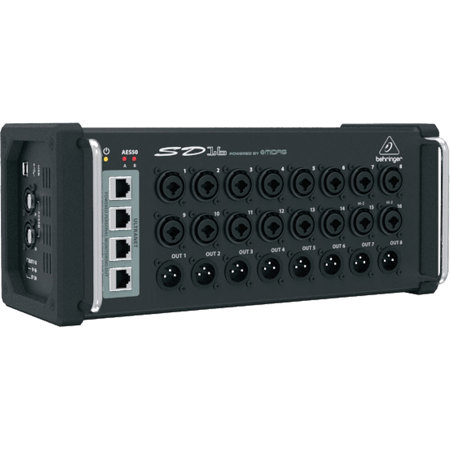 Behringer SD16 I/O Stage Box with 16x Remote-Controllable MIDAS Preamps