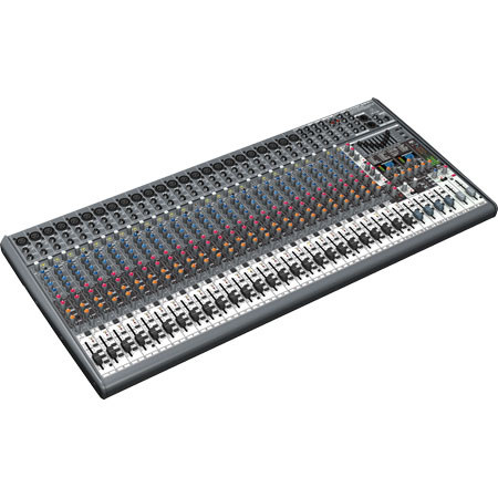 Behringer EURODESK SX3242FX Ultra-Low Noise Design 32-Input 4-Bus Studio/Live Mixer, XENYX Mic Preamplifiers, British EQs and Dual Multi-FX Processor