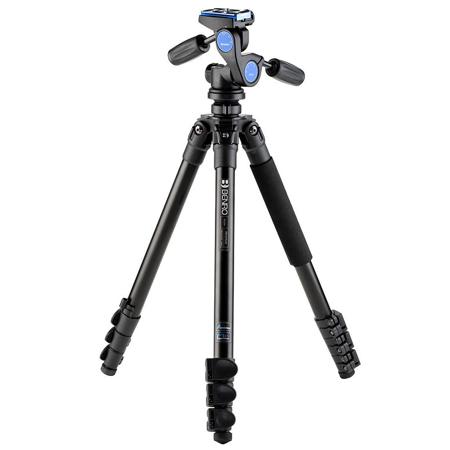 Benro Adventure 4-Section Aluminum Tripod with HD2A 3-Way Pan/Tilt Head