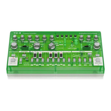 Behringer TD-3-LM Analog Bass Line Synthesizer with VCO/VCF, Lime