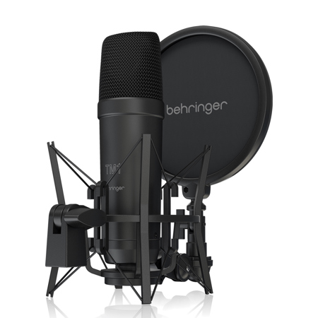 Behringer TM1 コンデンサーマイク レコーディング Behringer TM1 Dark Edition Complete Microphone Recording Package